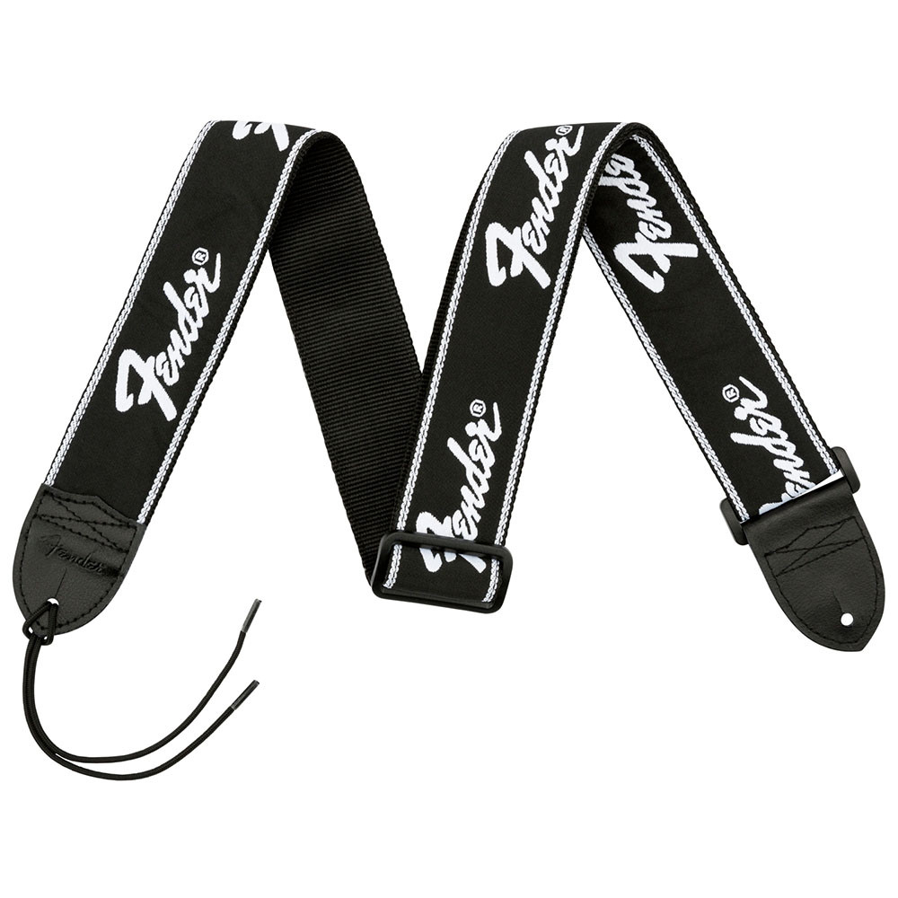 Fender 0990671000 Woven Guitar Strap Running Logo