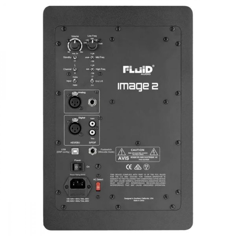 Fluid Audio Image 2 Active Studio Reference Monitor