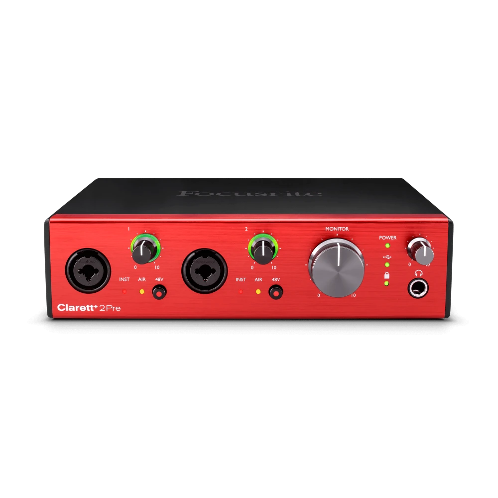 Focusrite Clarett+ 2 Pre USB Audio Interface