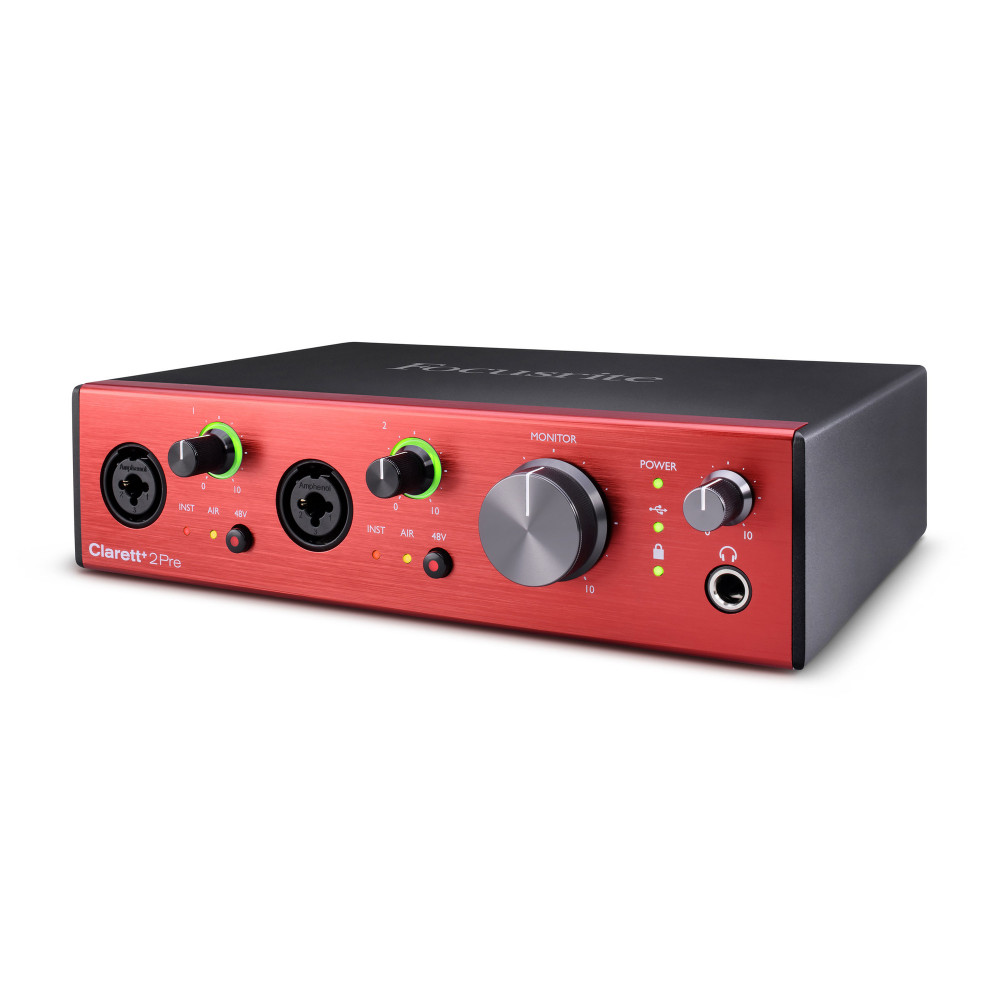 Focusrite Clarett+ 2 Pre USB Audio Interface