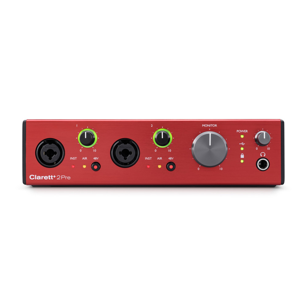 Focusrite Clarett+ 2 Pre USB Audio Interface