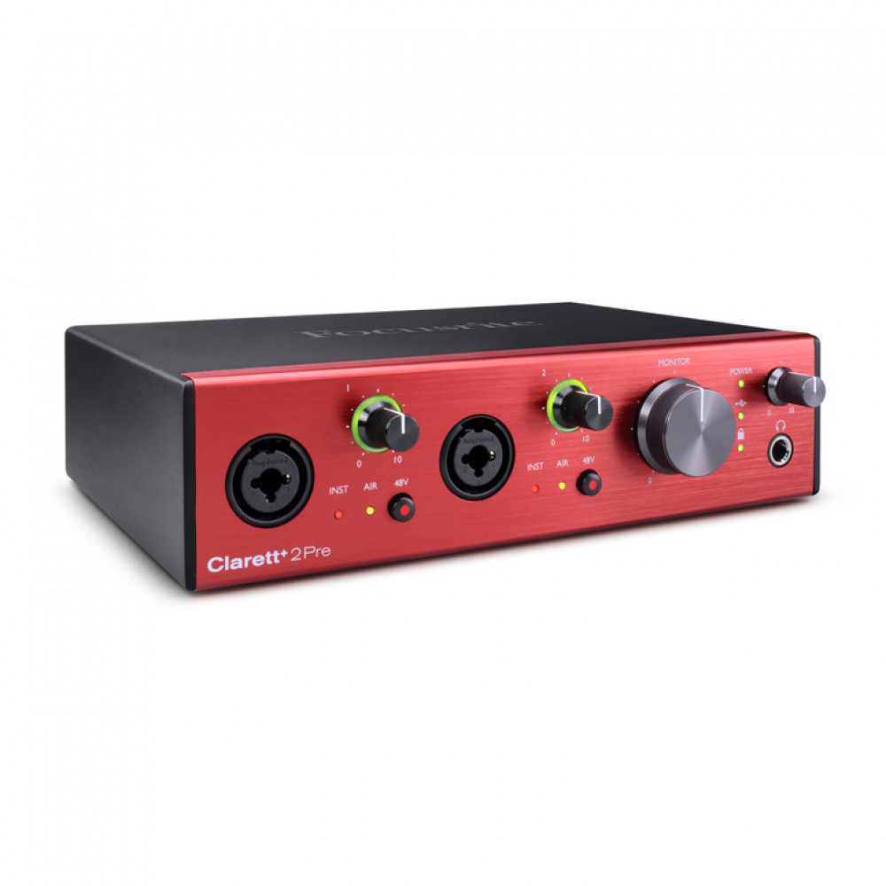 Focusrite Clarett+ 2 Pre USB Audio Interface