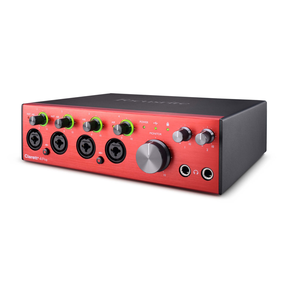 Focusrite Clarett+ 4 Pre USB Audio Interface
