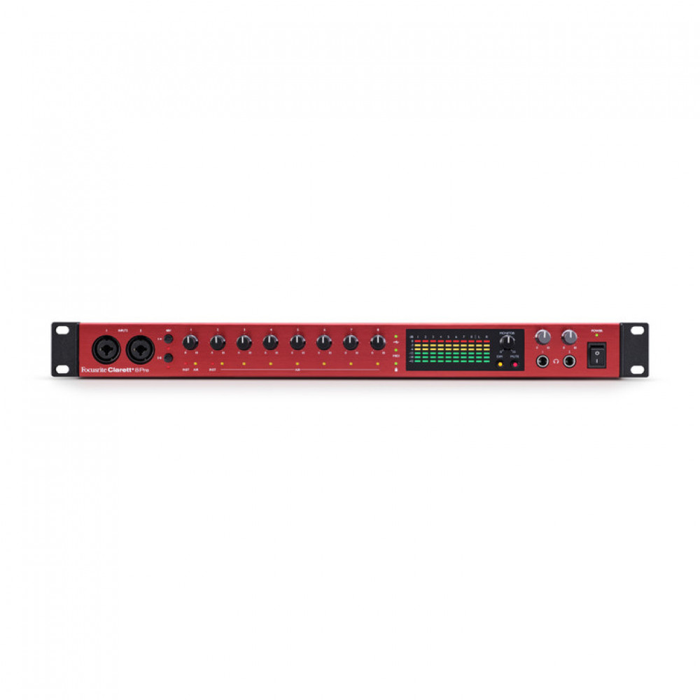 Focusrite Clarett+ 8 Pre USB Audio Interface