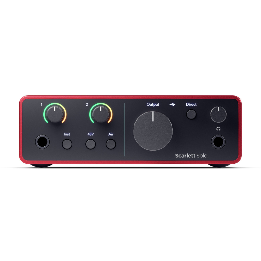 Focusrite Scarlett SOLO (Gen.4) USB Audio Interface