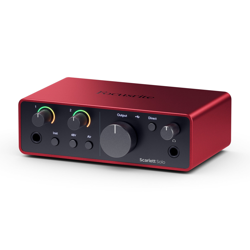 Focusrite Scarlett SOLO (Gen.4) USB Audio Interface
