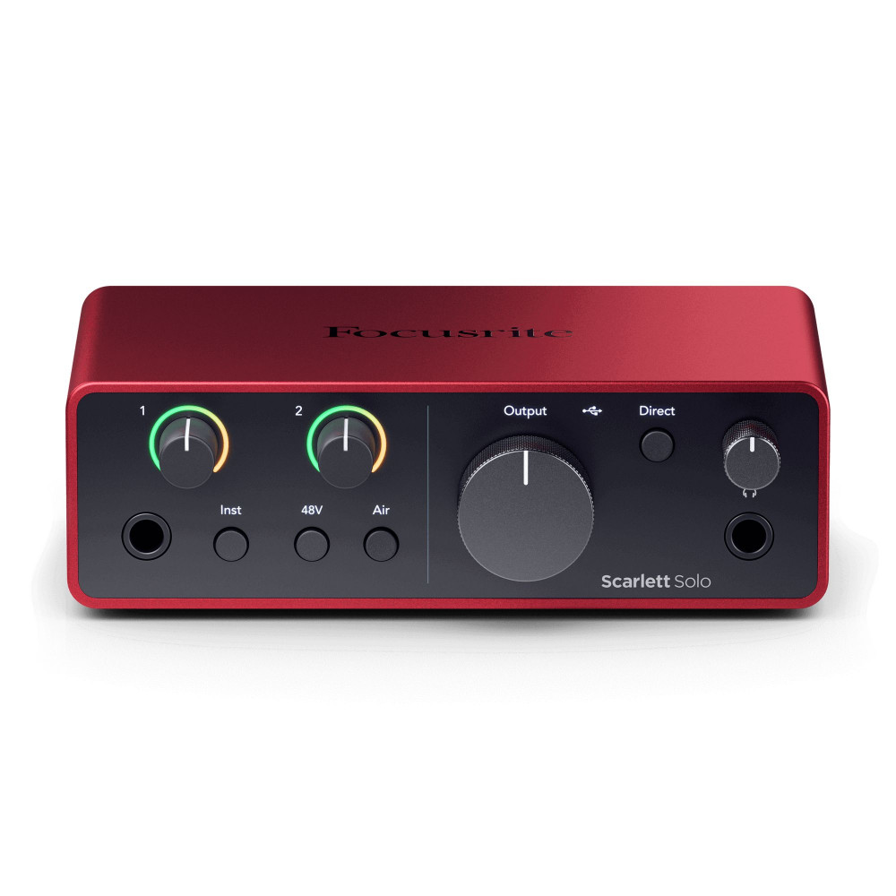 Focusrite Scarlett SOLO (Gen.4) USB Audio Interface