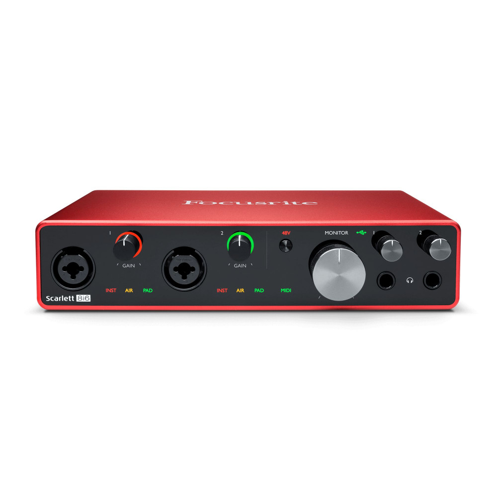 Focusrite Scarlett 8i6 (Gen.3) USB Audio Interface