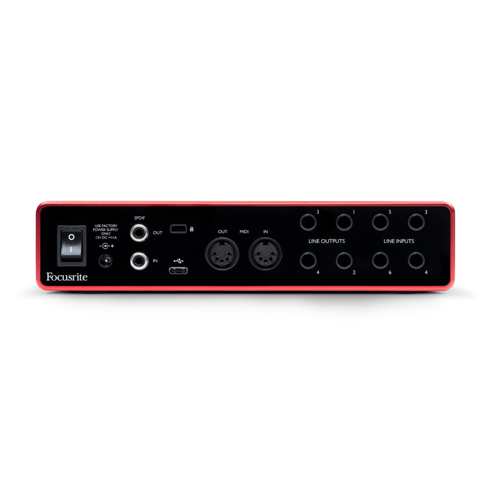 Focusrite Scarlett 8i6 (Gen.3) USB Audio Interface