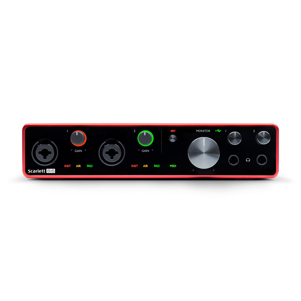 Focusrite Scarlett 8i6 (Gen.3) USB Audio Interface