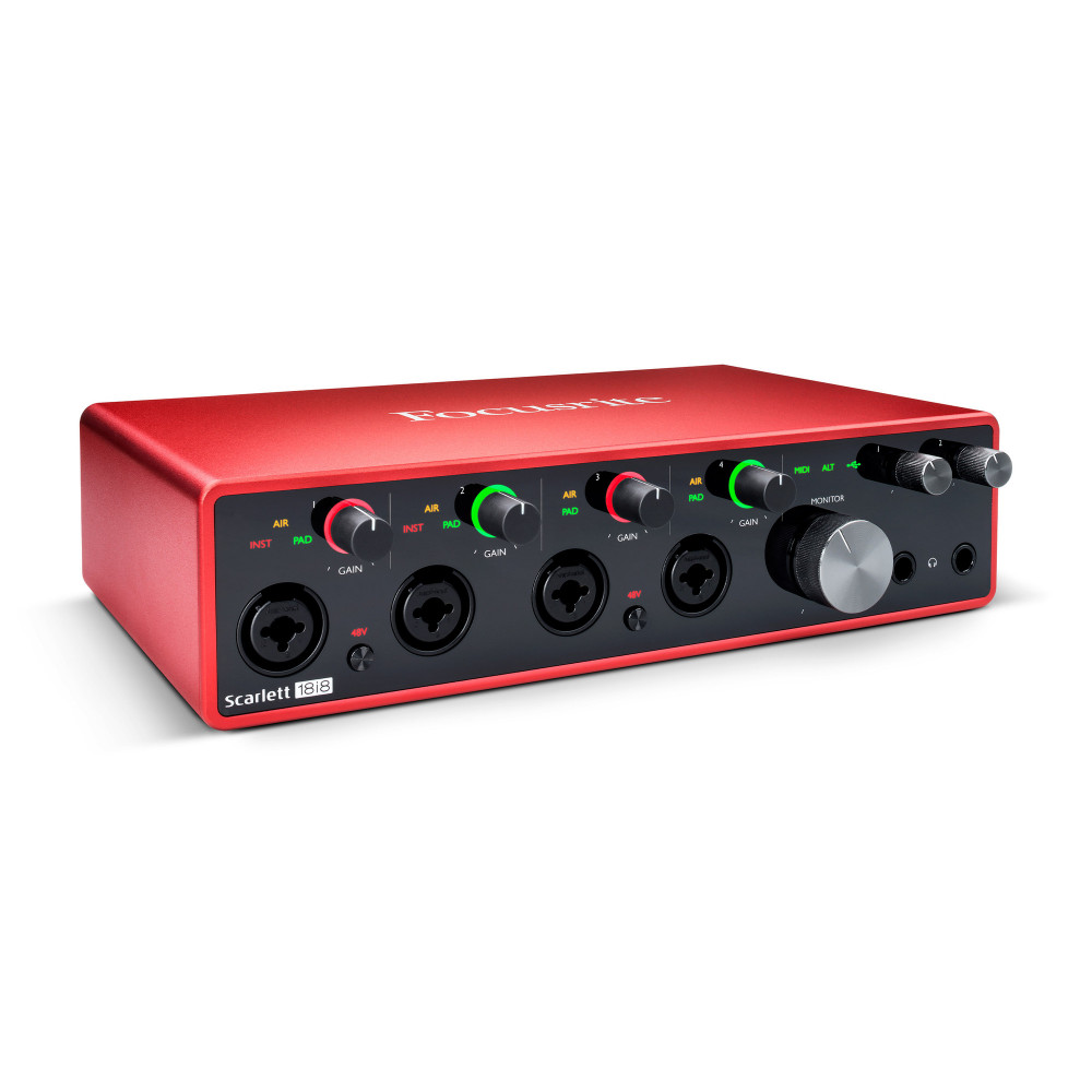 Focusrite Scarlett 18i8 (Gen.3) USB Audio Interface