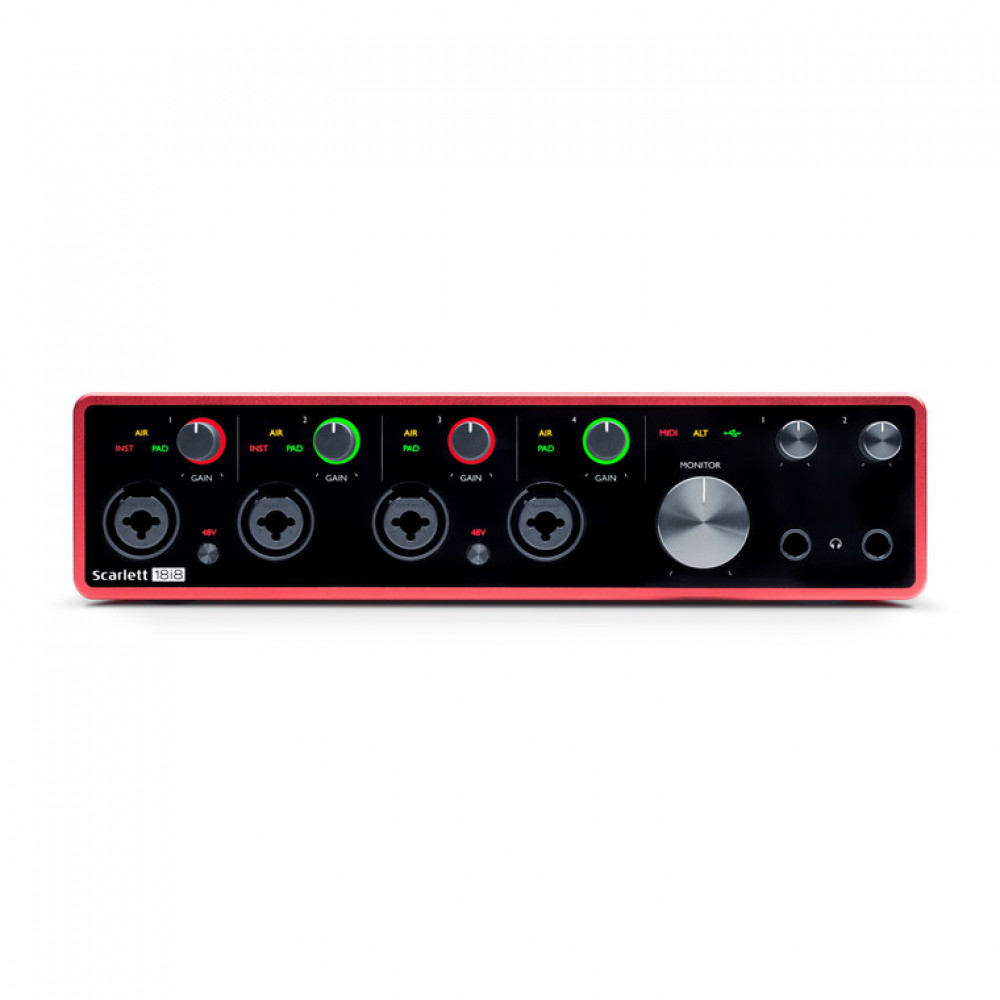 Focusrite Scarlett 18i8 (Gen.3) USB Audio Interface