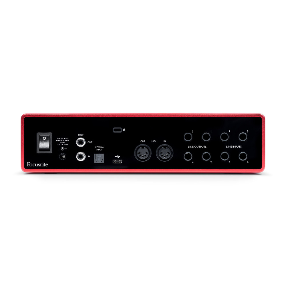 Focusrite Scarlett 18i8 (Gen.3) USB Audio Interface