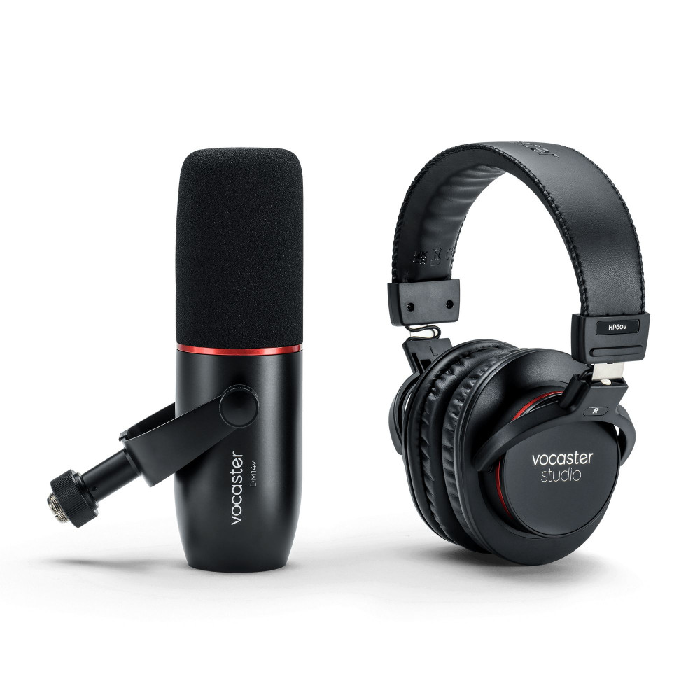 Focusrite Vocaster Broadcast Kit with Microphone and Headphone