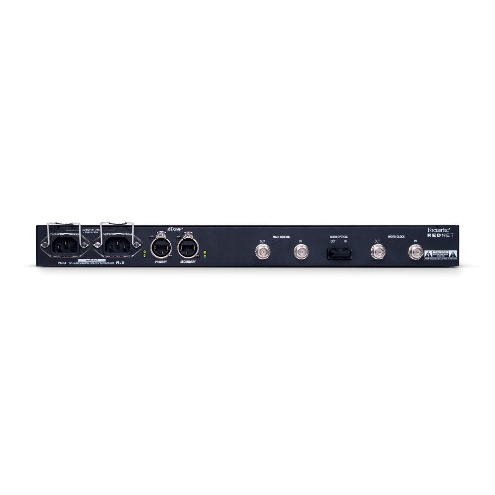 Focusrite RedNet D64R 64 Channel MADI Dante Bridge