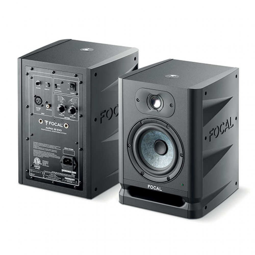 Focal Pro ALPHA 50 EVO Black Professional Nearfield Loudspeaker