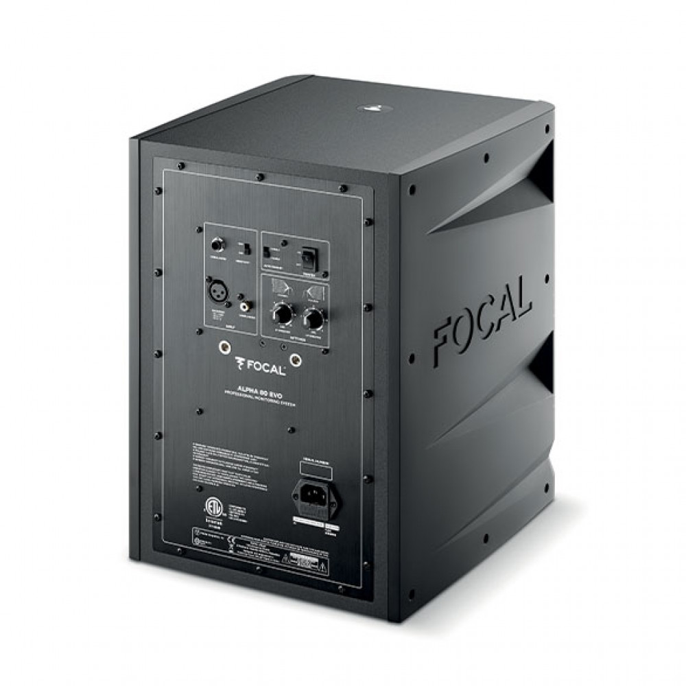 Focal Pro ALPHA 80 EVO Black Professional Loudspeaker for Low Frequency