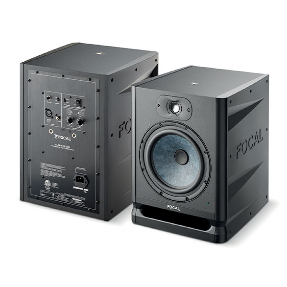 Focal Pro ALPHA 80 EVO Black Professional Loudspeaker for Low Frequency