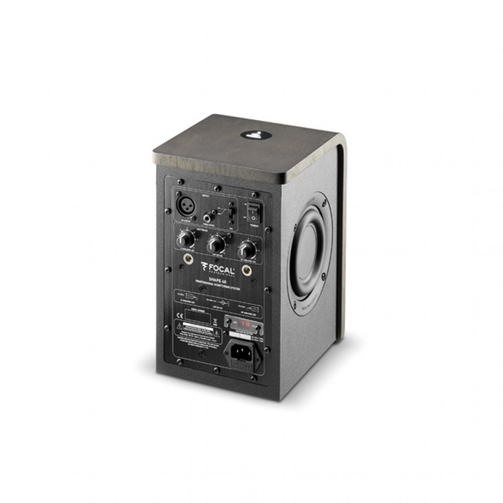 Focal Pro SHAPE 40 Walnut and Black Compact Studio Monitor
