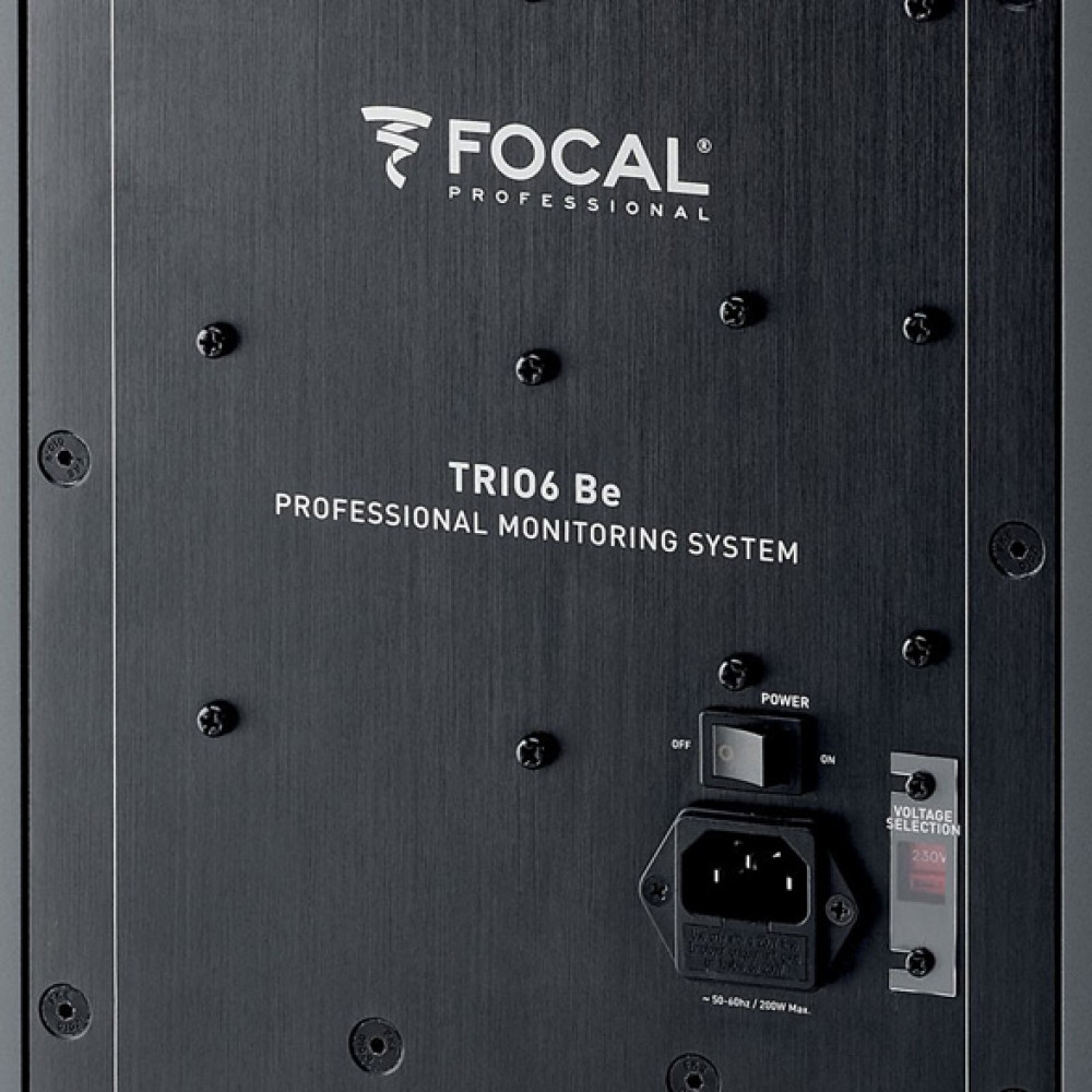 Focal Pro Trio 6 Be Dark Red and Black 3 way Monitor