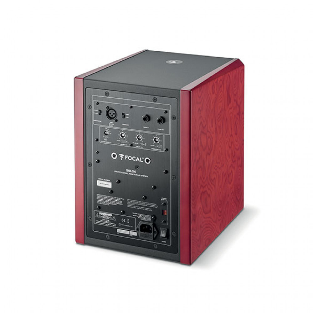 Focal Pro Solo 6 Dark Red and Black 2 Way Monitor