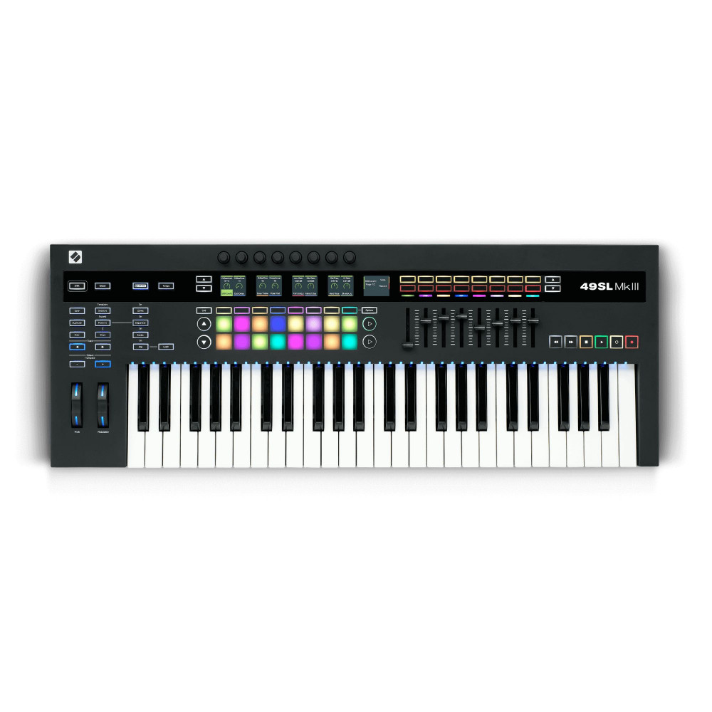 Novation 49 SL MKIII MIDI Keyboard Controller with Sequencer