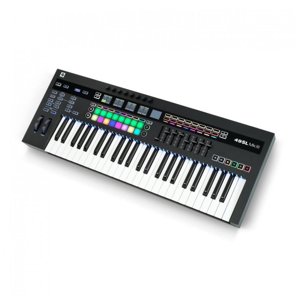Novation 49 SL MKIII MIDI Keyboard Controller with Sequencer