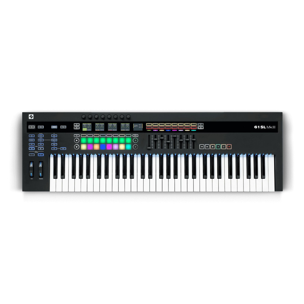 Novation 61 SL MKIII MIDI Keyboard Controller with Sequencer