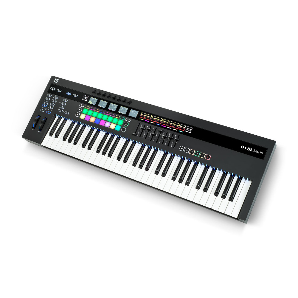 Novation 61 SL MKIII MIDI Keyboard Controller with Sequencer
