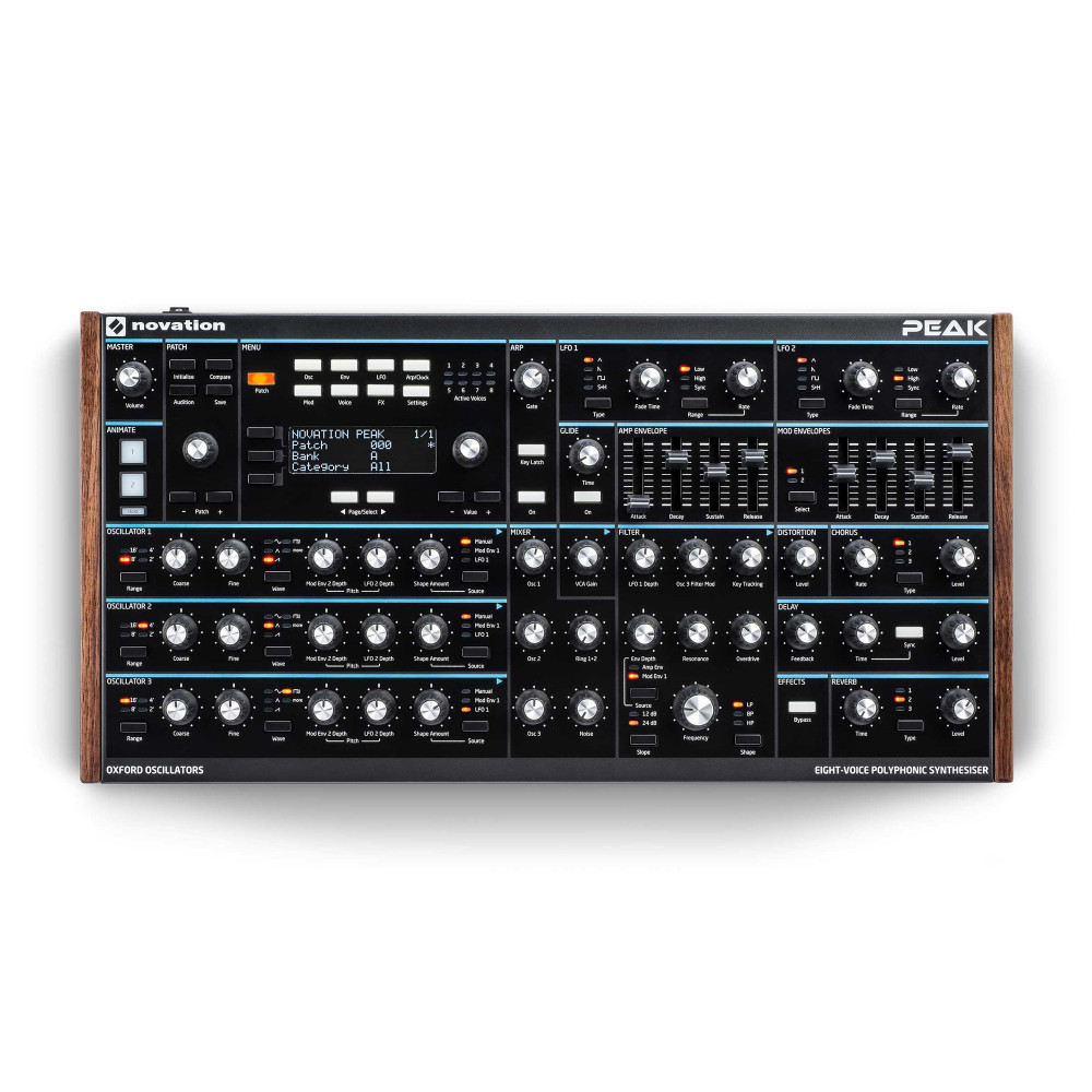 Novation PEAK Polyphonic Synthesiser