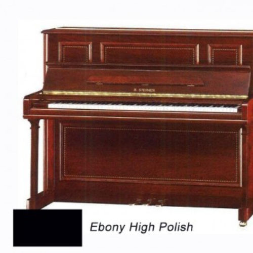 B Steiner Upright Piano JS118RID American Walnut High Polished