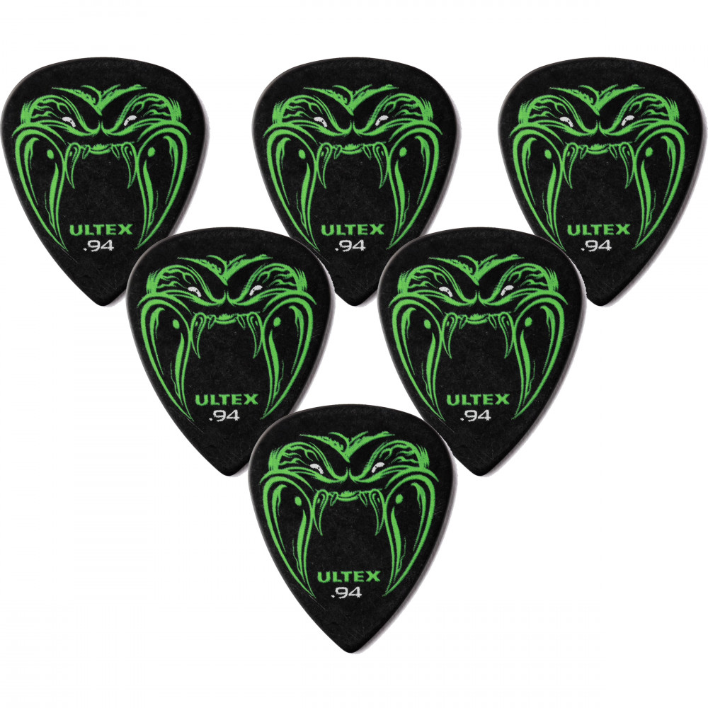 Dunlop PH112P094 Guitar Pick Black Fang Gauge .94mm (6 PK)