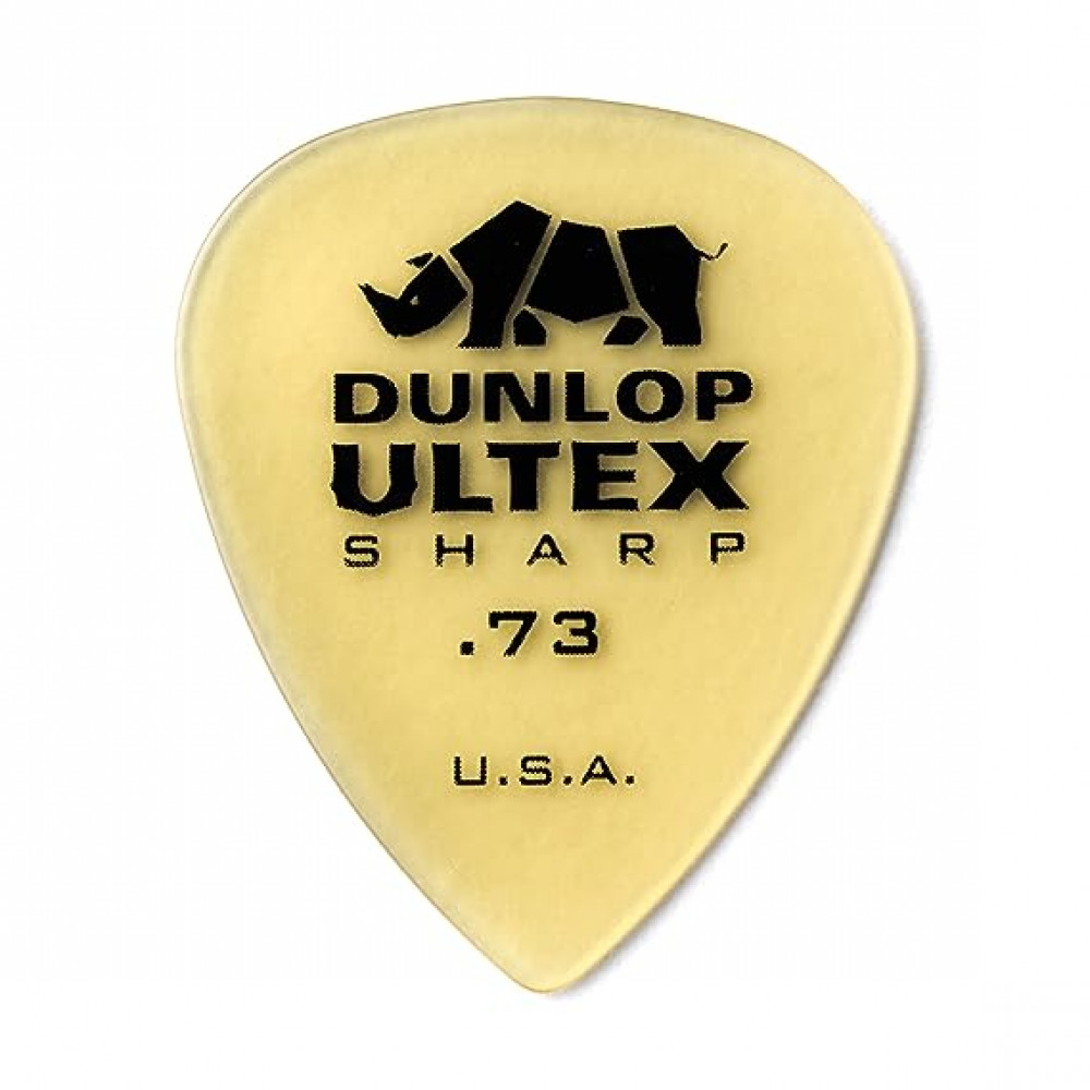 Dunlop 433P073 Guitar Pick Ultex Sharp .73mm (6 PK)