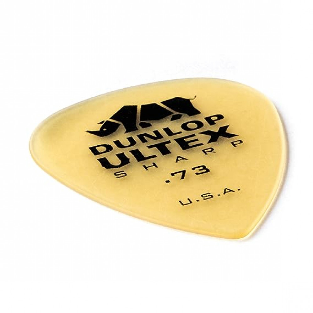 Dunlop 433P073 Guitar Pick Ultex Sharp .73mm (6 PK)