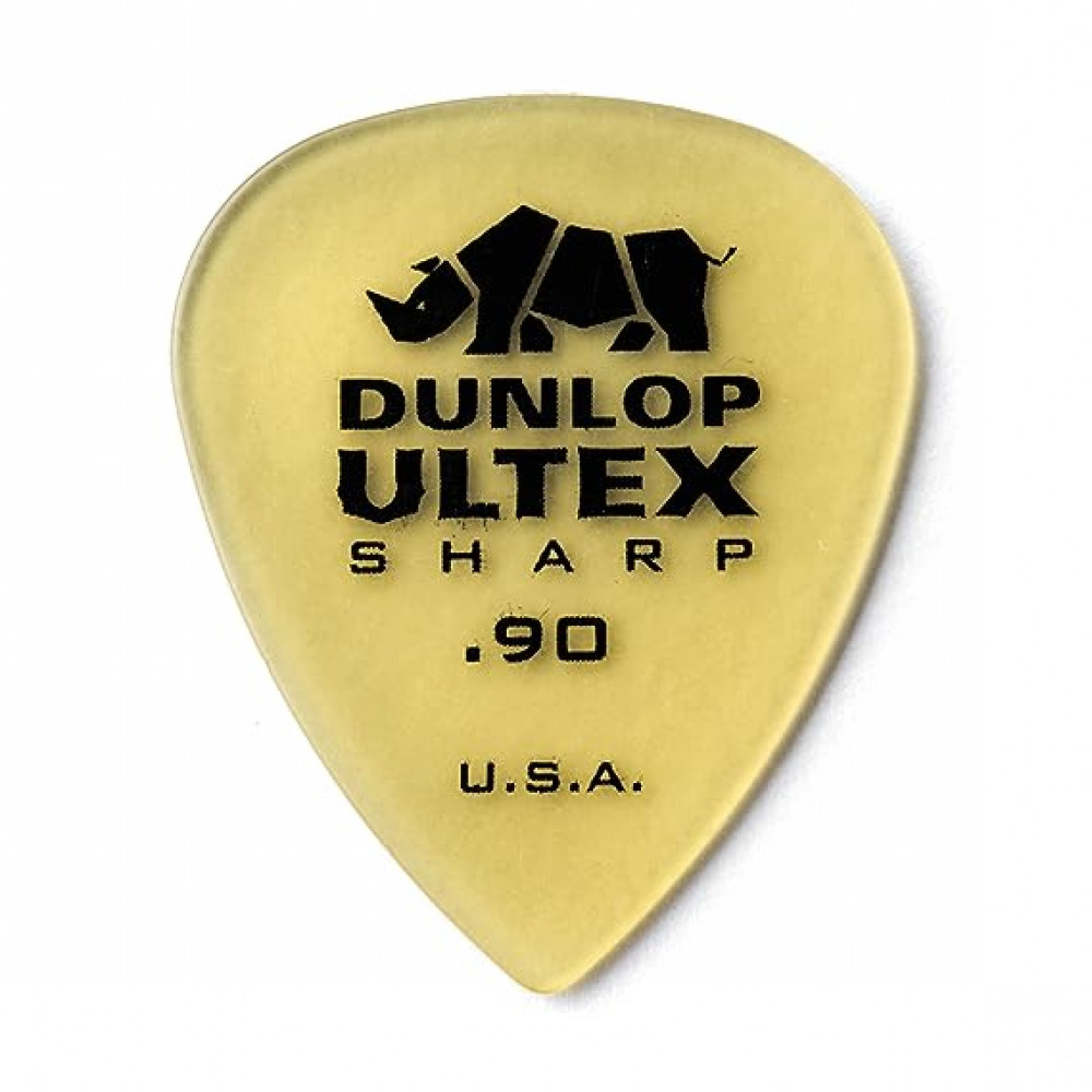 Dunlop 433P090 Guitar Pick Ultex Sharp .90mm (6 PK)