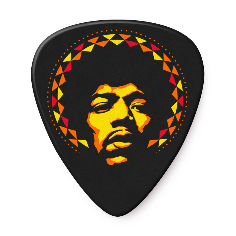 Dunlop JHP16HV Guitar Pick Jimi Hendrix '69 Psych Series Aura Mandala (6 PK)
