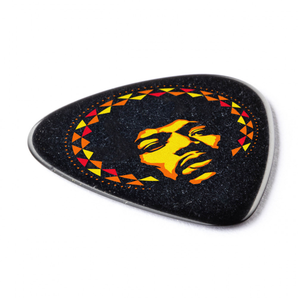 Dunlop JHP16HV Guitar Pick Jimi Hendrix '69 Psych Series Aura Mandala (6 PK)
