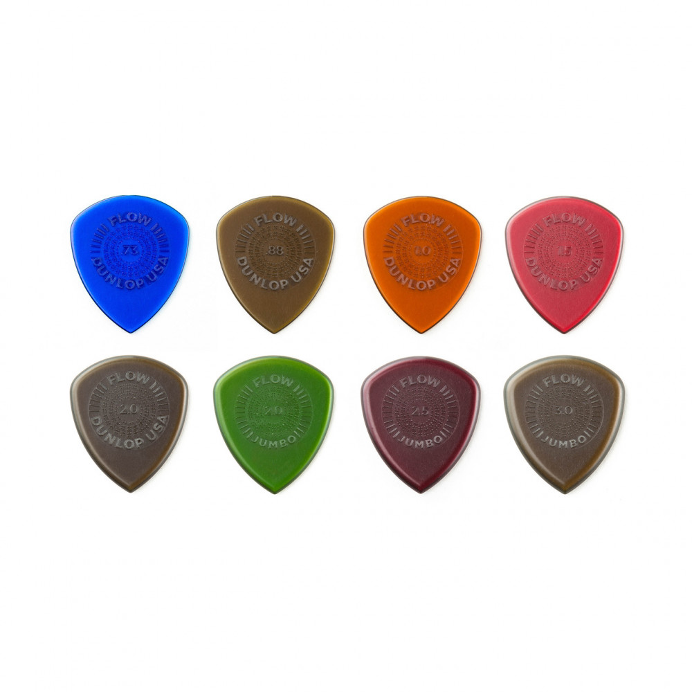 Dunlop PVP114 Guitar Pick Flow Variety Pack (8 PK)