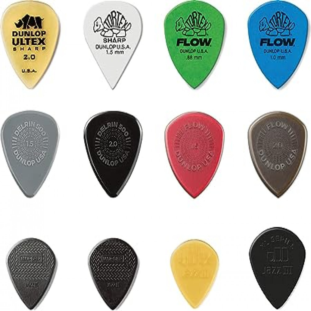 Dunlop PVP118 Guitar Pick Shred Variety Pack (12 PK)