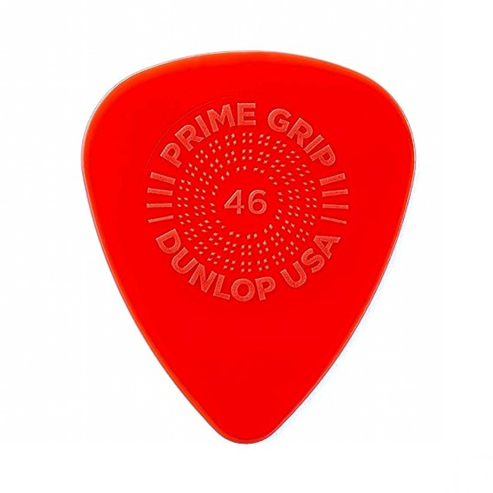 Dunlop 450P046 Guitar Pick Prime Grip Delrin 500 .46mm (12 PK)