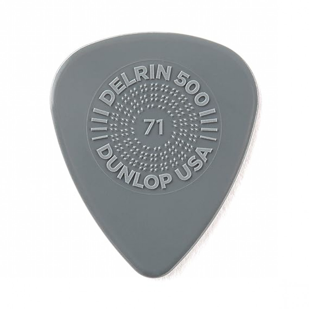 Dunlop 450P071 Guitar Pick Prime Grip Delrin 500 .71mm (12 PK)