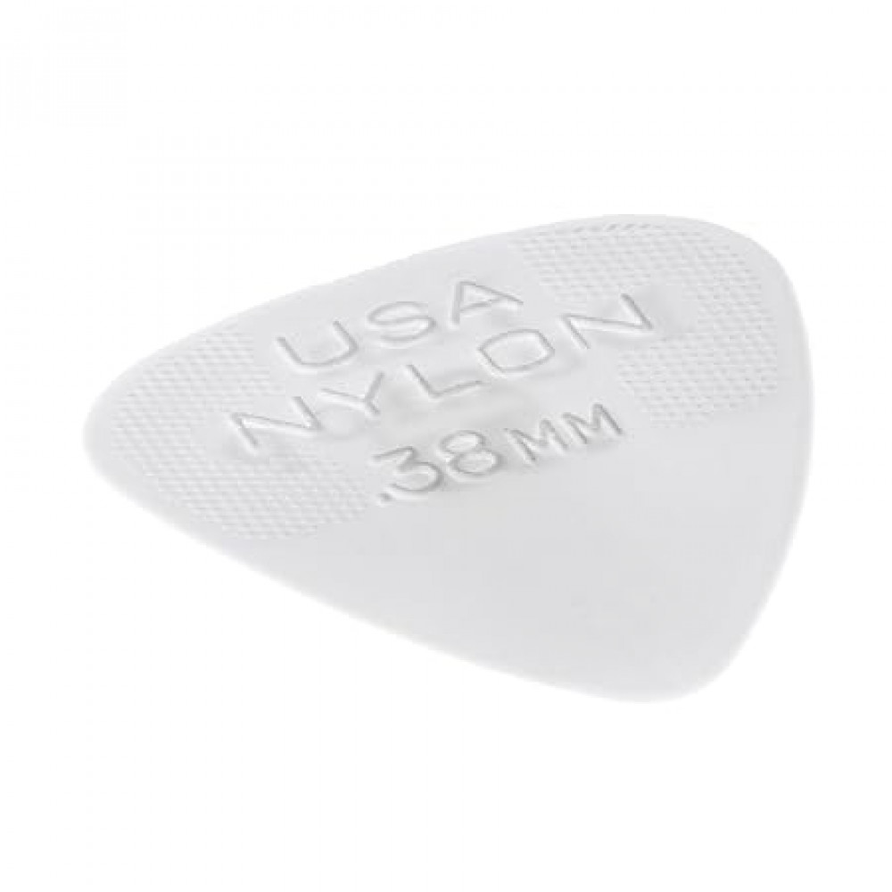 Dunlop 449P038 Guitar Pick Nylon Max Grip Standard .38mm (12 PK)