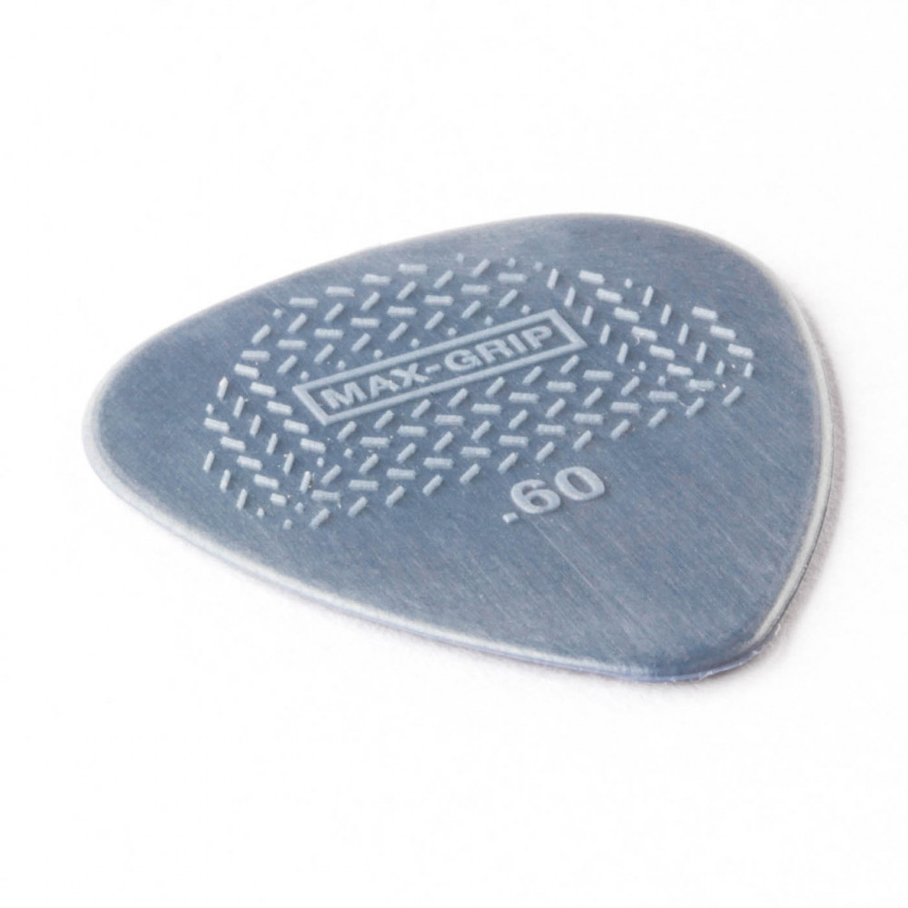 Dunlop 449P060 Guitar Pick Nylon Max Grip Standard .60mm (12 PK)