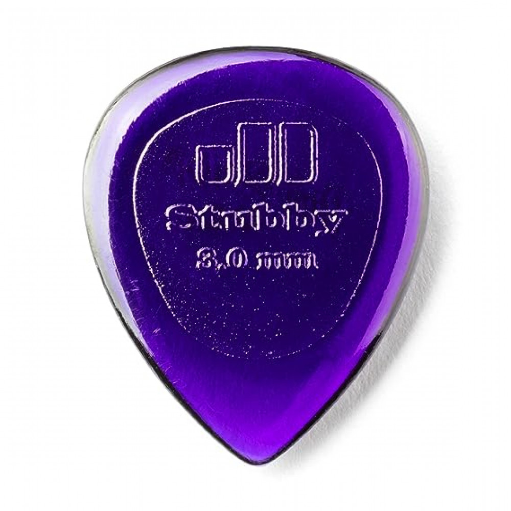 Dunlop 474R300 Guitar Pick Stubby Jazz 3mm (24 PK)