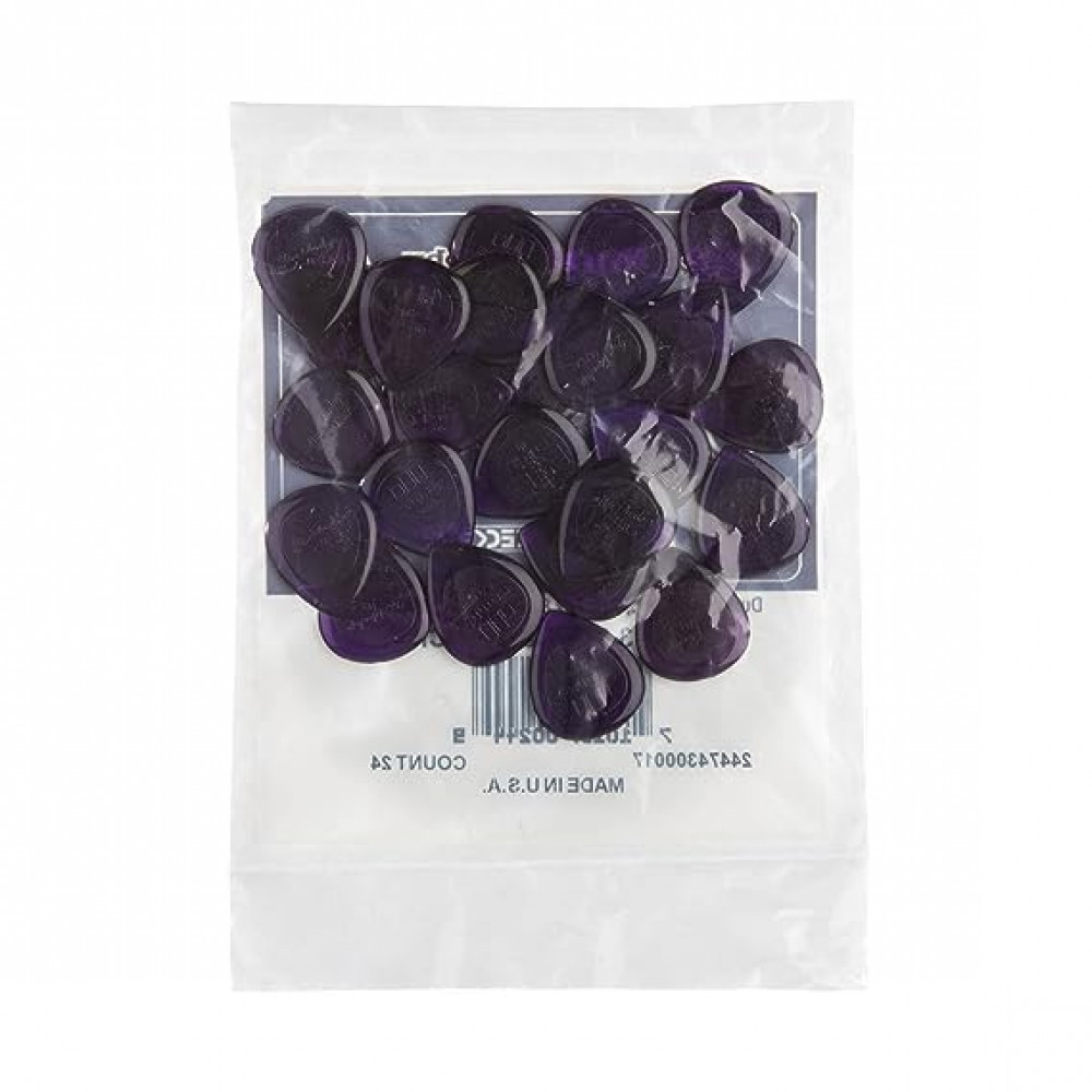 Dunlop 474R300 Guitar Pick Stubby Jazz 3mm (24 PK)
