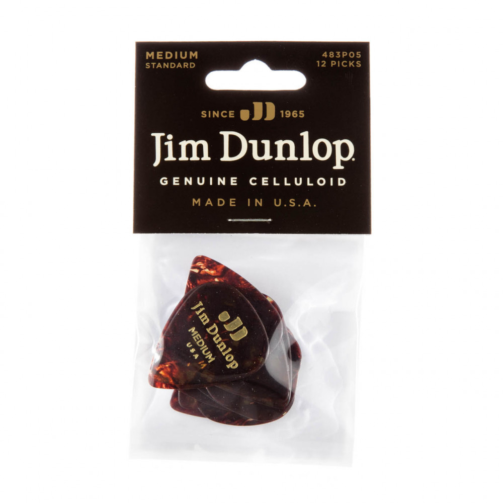 Dunlop 483R05MD Guitar Pick Confetti Classic (72 PK)