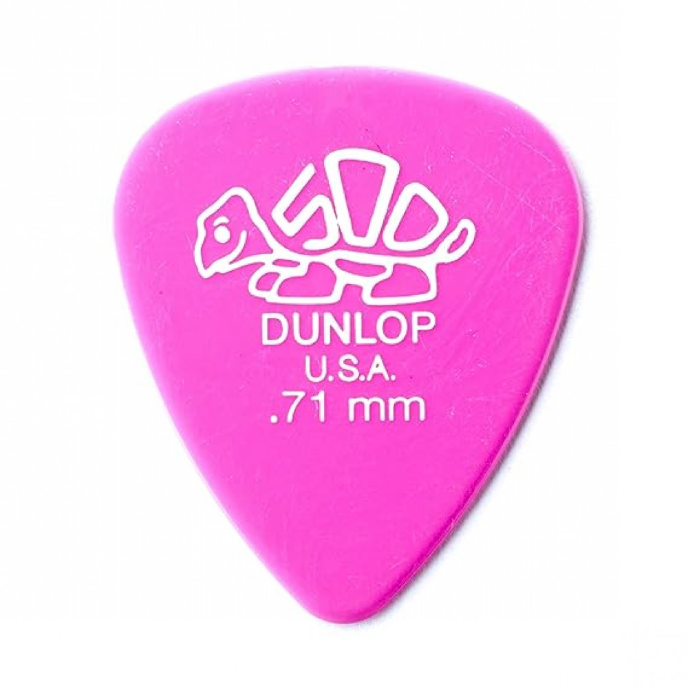 Dunlop 41R071 Guitar Pick Delrin 500 .71mm (72 PK)