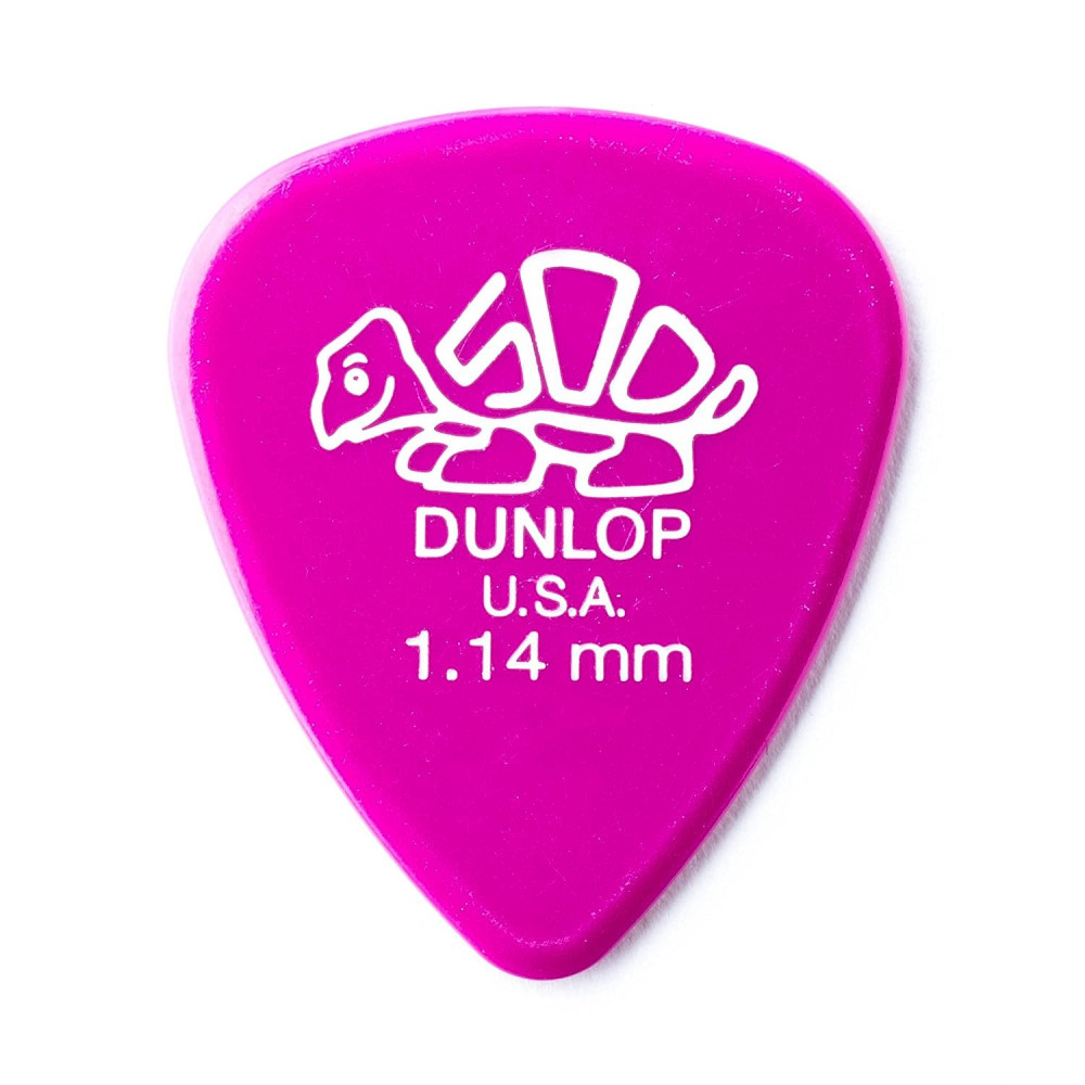 Dunlop 41R114 Guitar Pick Delrin 500 1.14mm (72 PK)
