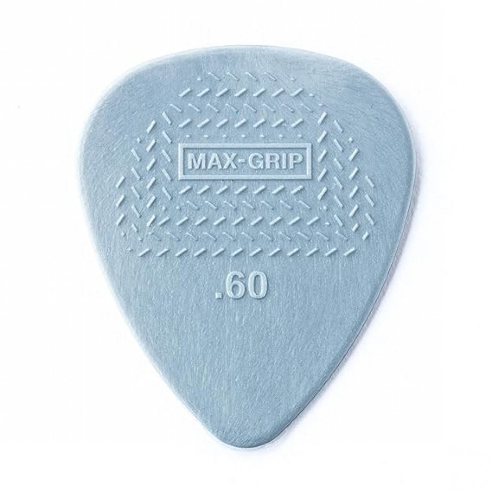Dunlop 449R060 Guitar Pick Nylon Max Grip Standard .60mm (72 PK)