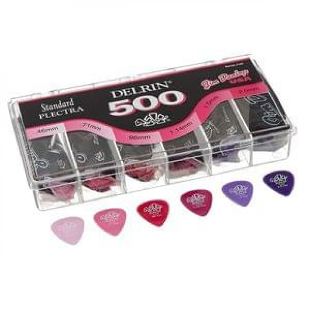 Dunlop 4100 Guitar Pick Delrin 500 Standard .46mm (324 PK)